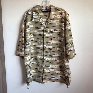Paco Vintage Button Short Sleeve Opposites Shirt